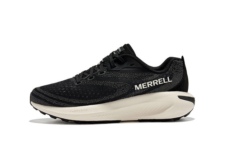 

Кроссовки для активного отдыха женские с низким верхом черного цвета Merrell