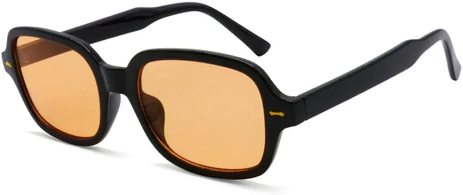 

Женские солнцезащитные очки 2027 года, модные винтажные ретро-очки, классические солнцезащитные очки с защитой от УФ-излучения UV400 MTZJH, C09 Black Orange