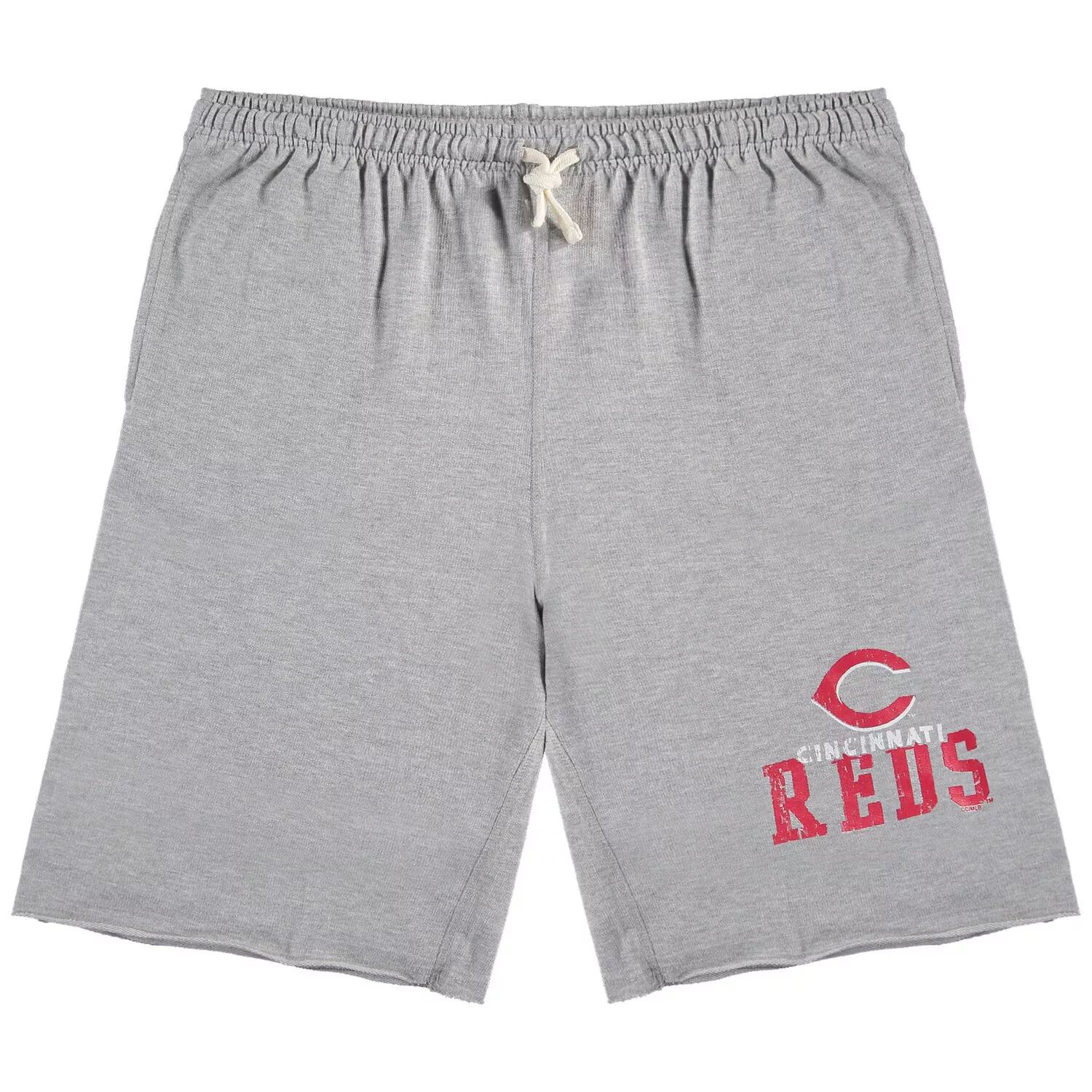 

Мужские серые шорты из махровой ткани Cincinnati Reds Big & Tall