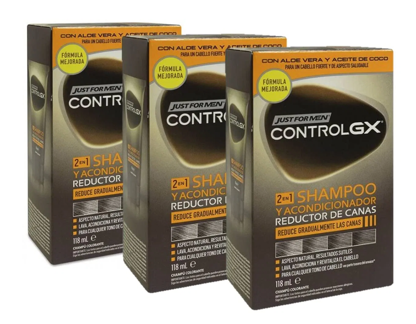 Шампунь-кондиционер 2 в 1 «Control GX» 118 мл от Just for Men Promoo