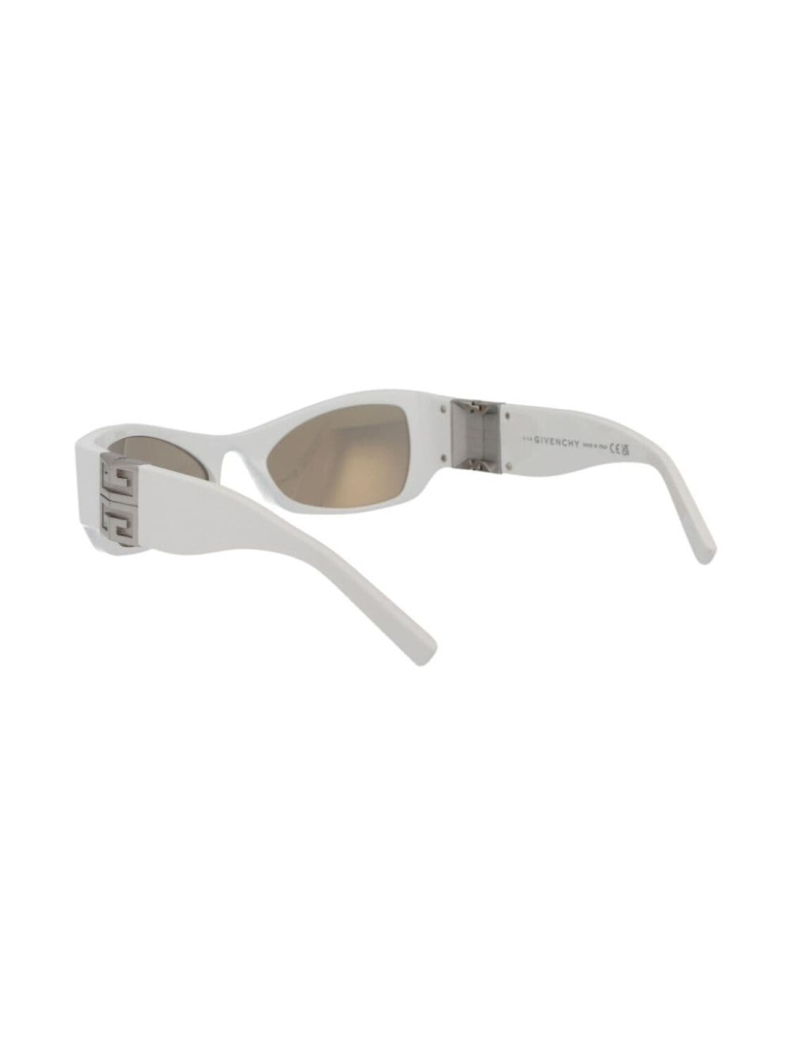 Солнцезащитные очки Givenchy Eyewear в прямоугольной оправе, белый — фото 4