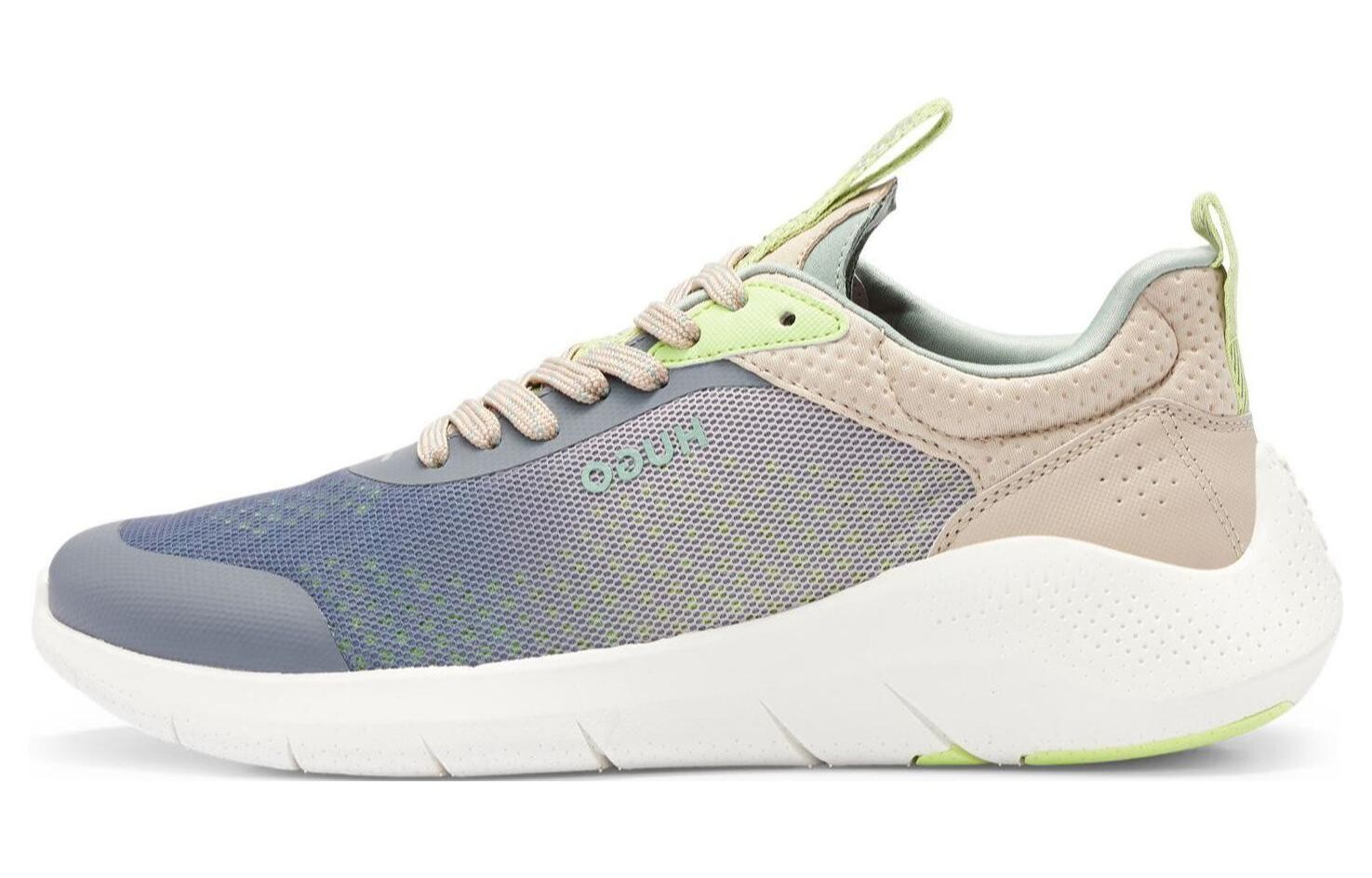 

Кроссовки HUGO BOSS Lifestyle Shoes Men Low-top Black/green, синий/розовый