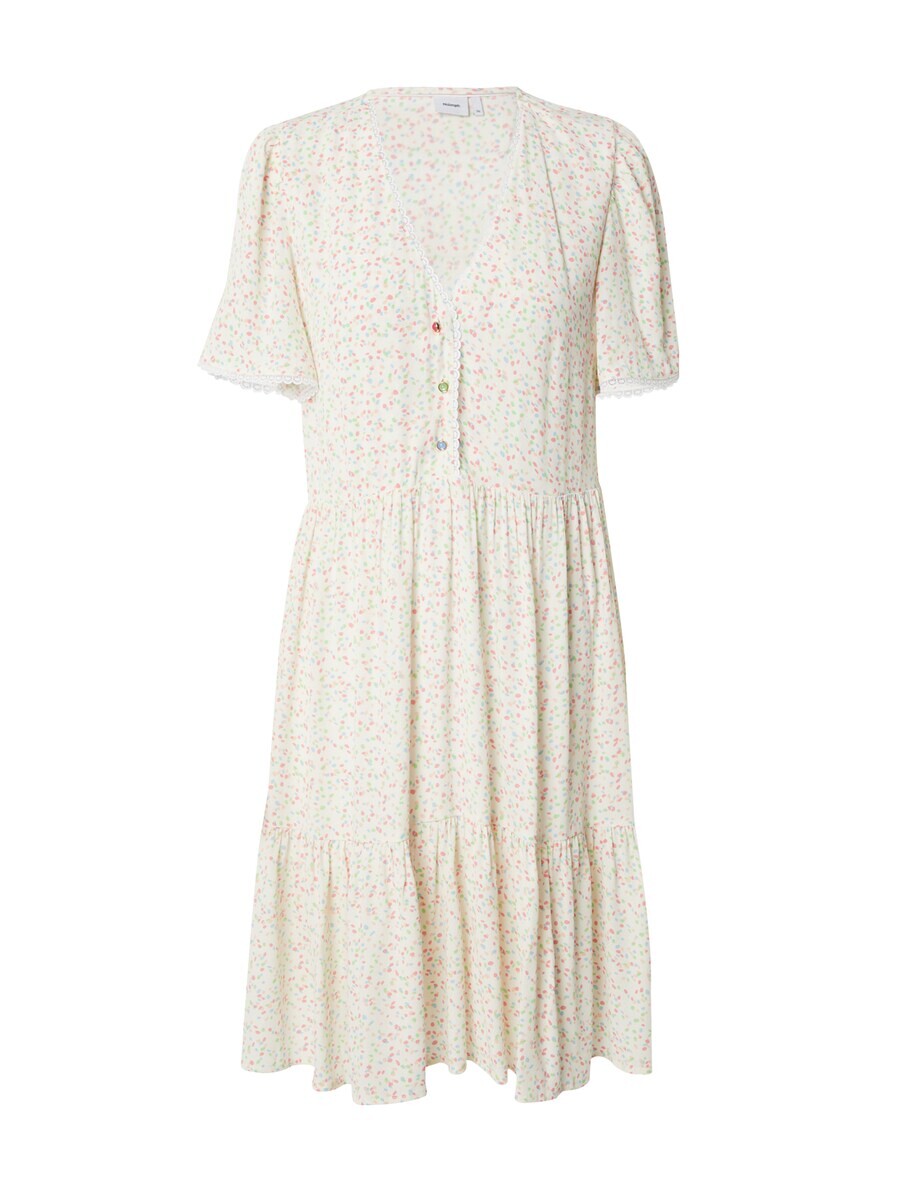 

Мини платье NÜMPH Dress KIRA, цвет white/wool white