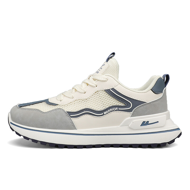 

Кроссовки мужские Lifestyle Shoes Men Low-Top Warrior, бежевый/коричневый