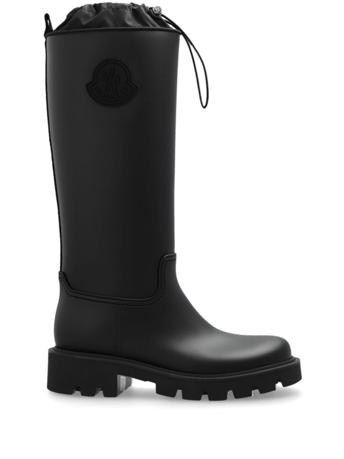 Moncler водонепроницаемые сапоги Kickstream выше колена, черный