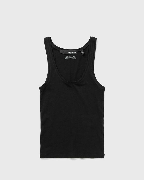 

Топ Rotate Birger Christensen Logo Tank Top, черный