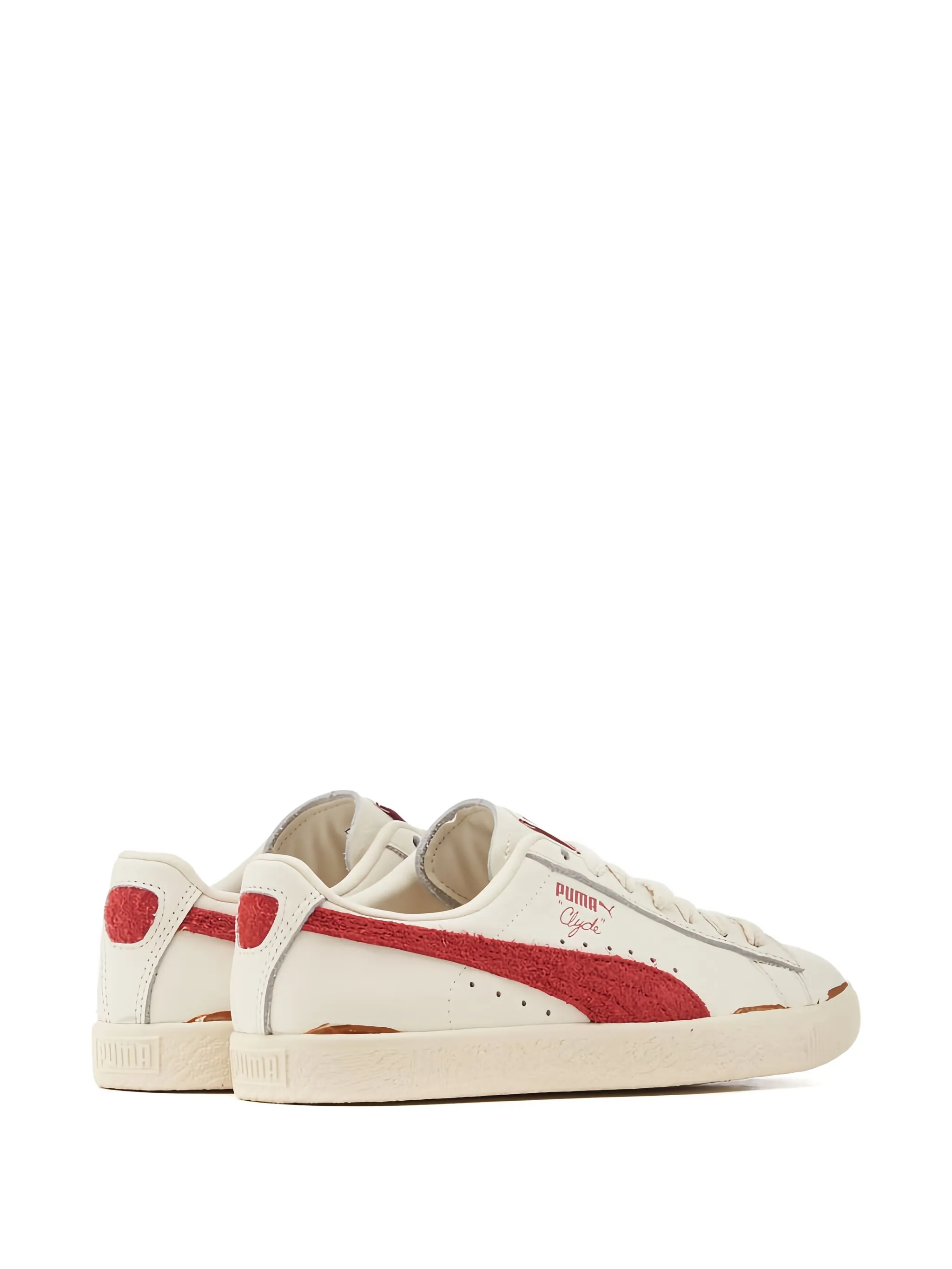 Кроссовки Clyde Neverworn III Puma, кремовый — фото 4