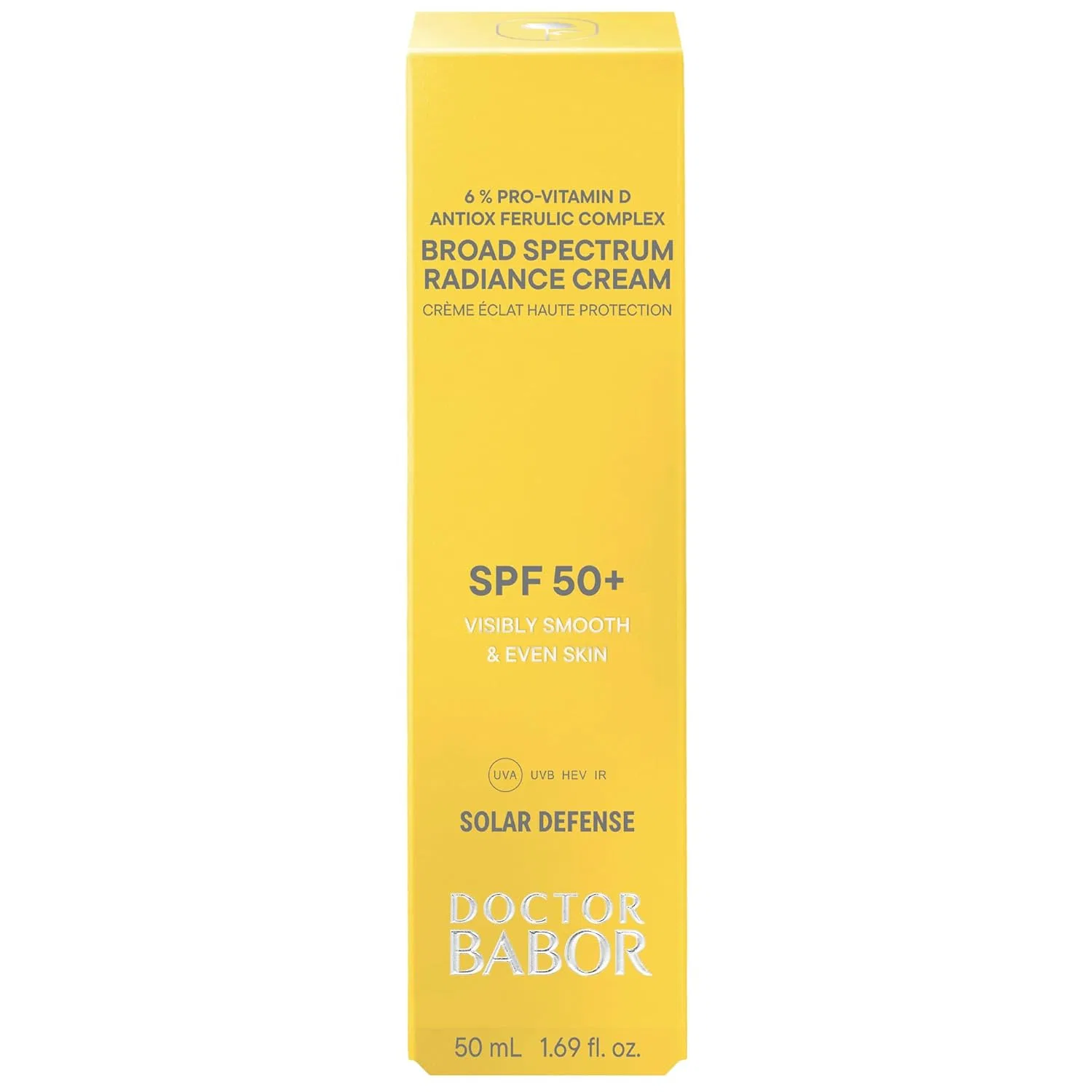 Солнцезащитный крем для лица DOCTOR BABOR Solar Defense Radiance Cream SPF 50+ Babor — фото 2