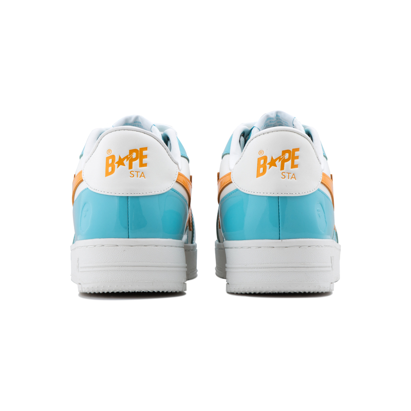 Низкие скейтерские кроссовки мужские A BATHING APE, зеленый grx — фото 4