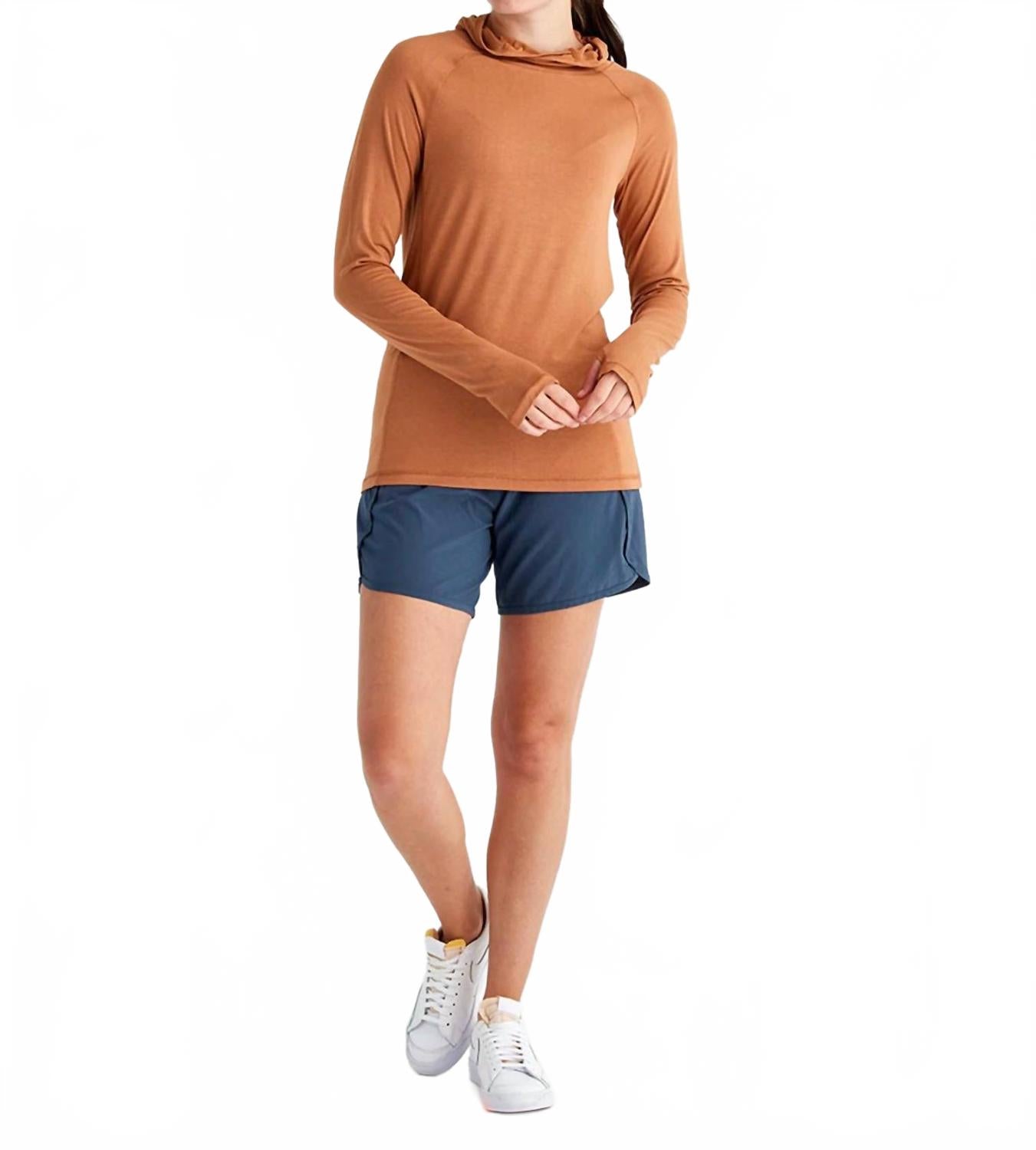 

Короткие шорты с подкладкой Bamboo Breeze в оттенке Blue Dusk II Free Fly, Blue Dusk Ii