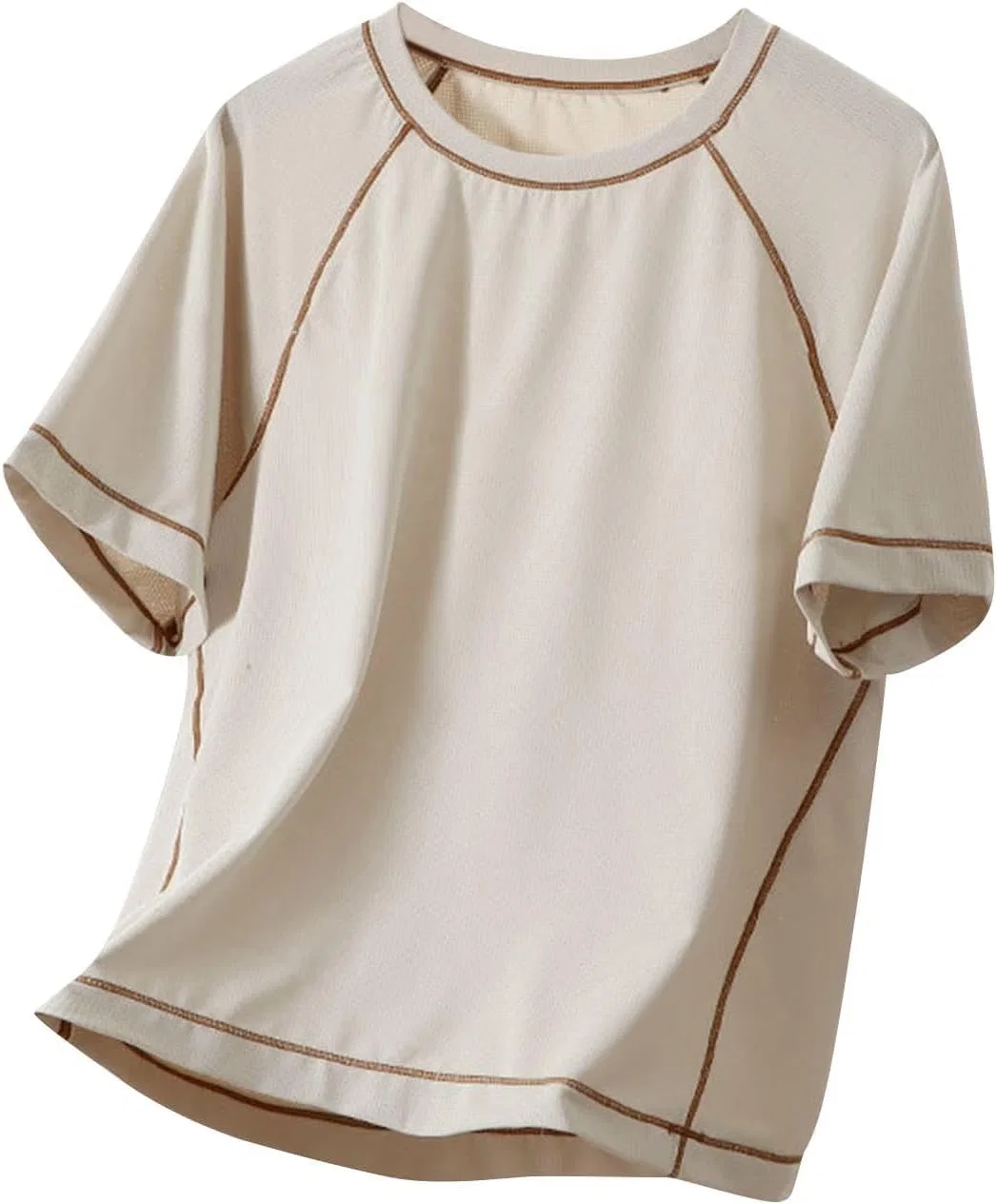 Футболка с коротким рукавом Ice Silk Zzalalana, цвет Khaki