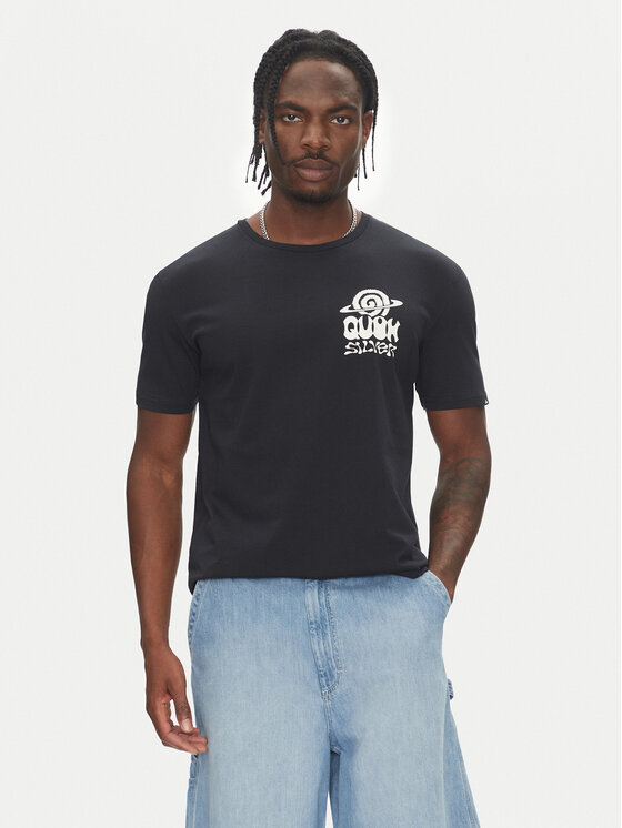 

Футболка обычного кроя Ev Cosmic Vibrations Ss EQYZT08053 Quiksilver, черный