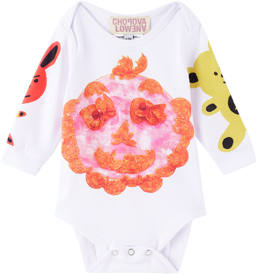 

Боди Baby White Salami Monster Chopova Lowena