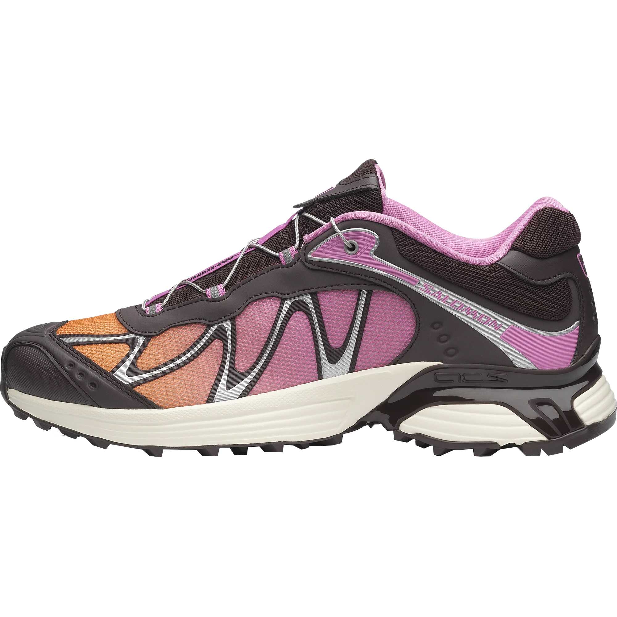 

Туристические ботинки XT WHISPER унисекс SALOMON, розовый/желтый