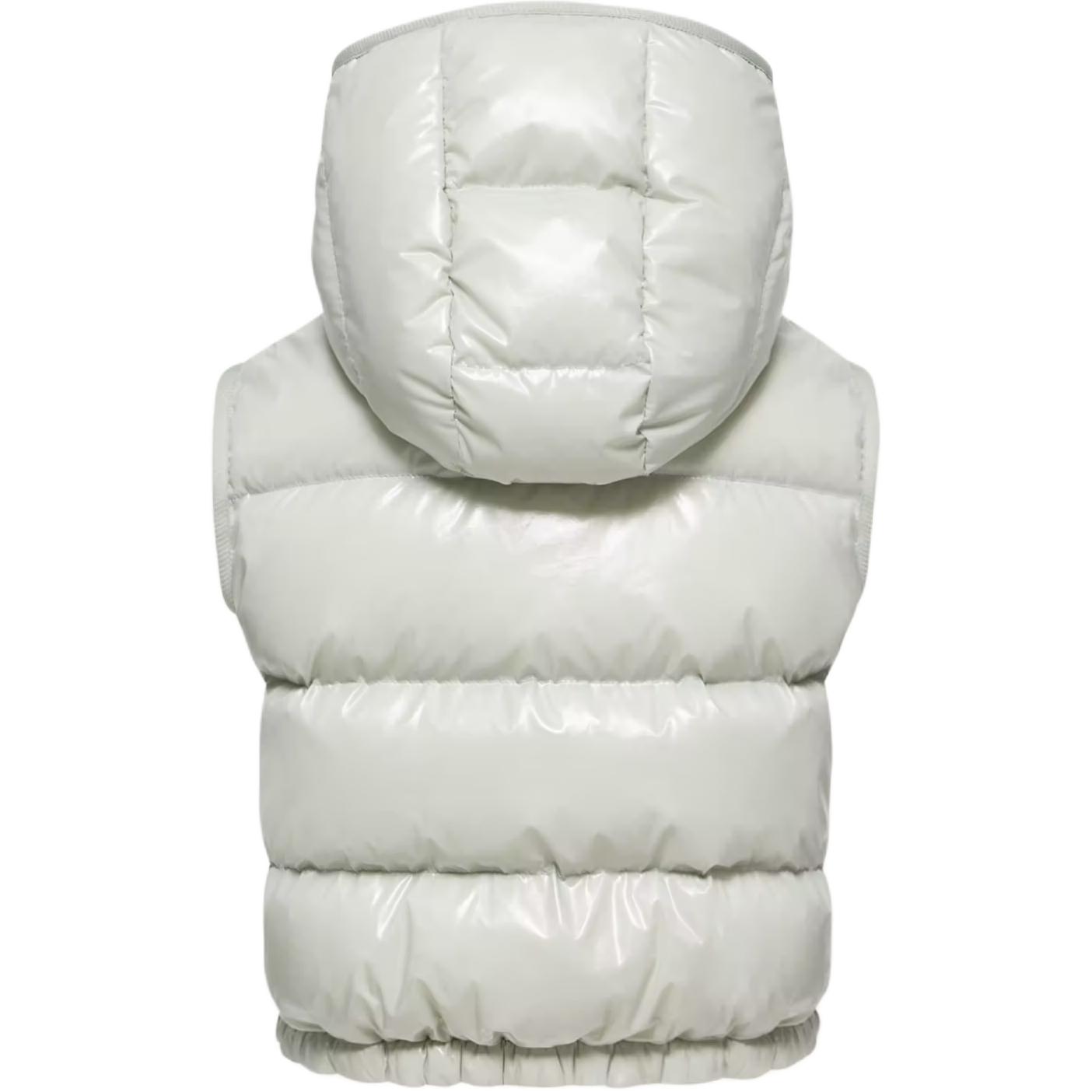Пуховик Down Vest SS26 Kamile Kids' Moncler, светло-зеленый — фото 2