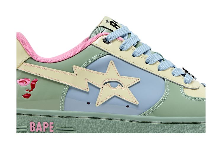 Кроссовки KidSuper x Bapesta 'Multi-Color', разноцветный — фото 2