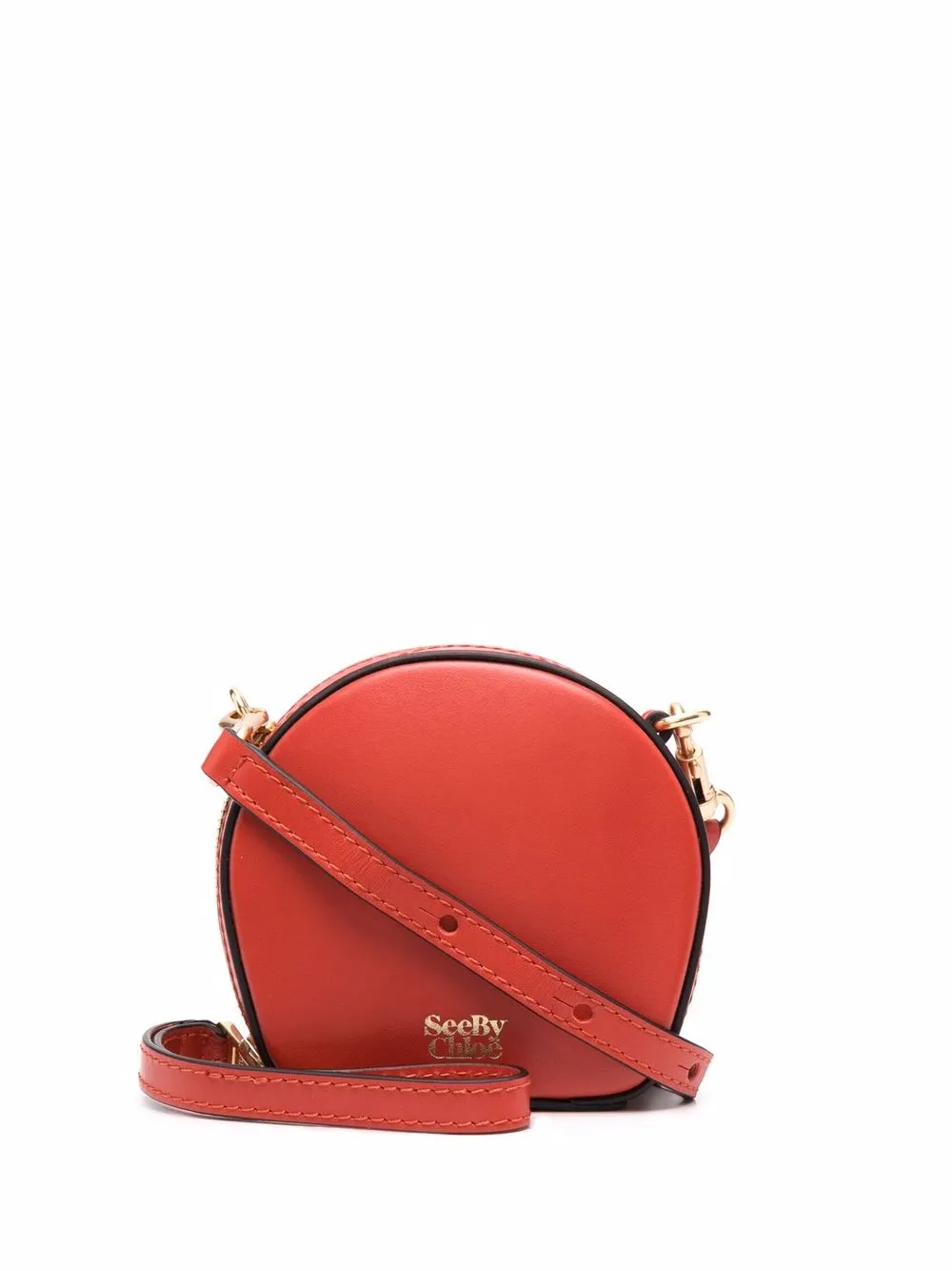 

Маленькая сумка через плечо Shell See by Chloé, красный