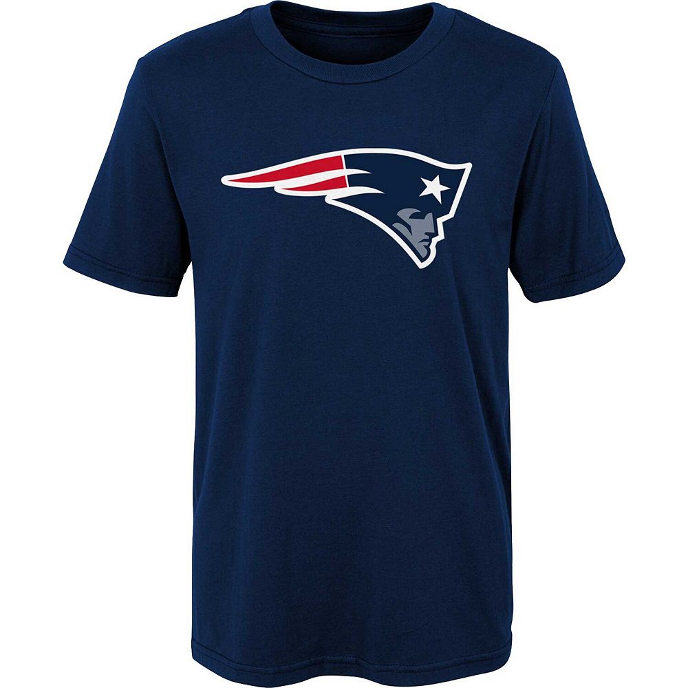 

Темно-синяя футболка с логотипом New England Patriots для дошкольников Outerstuff, цвет Pat Navy