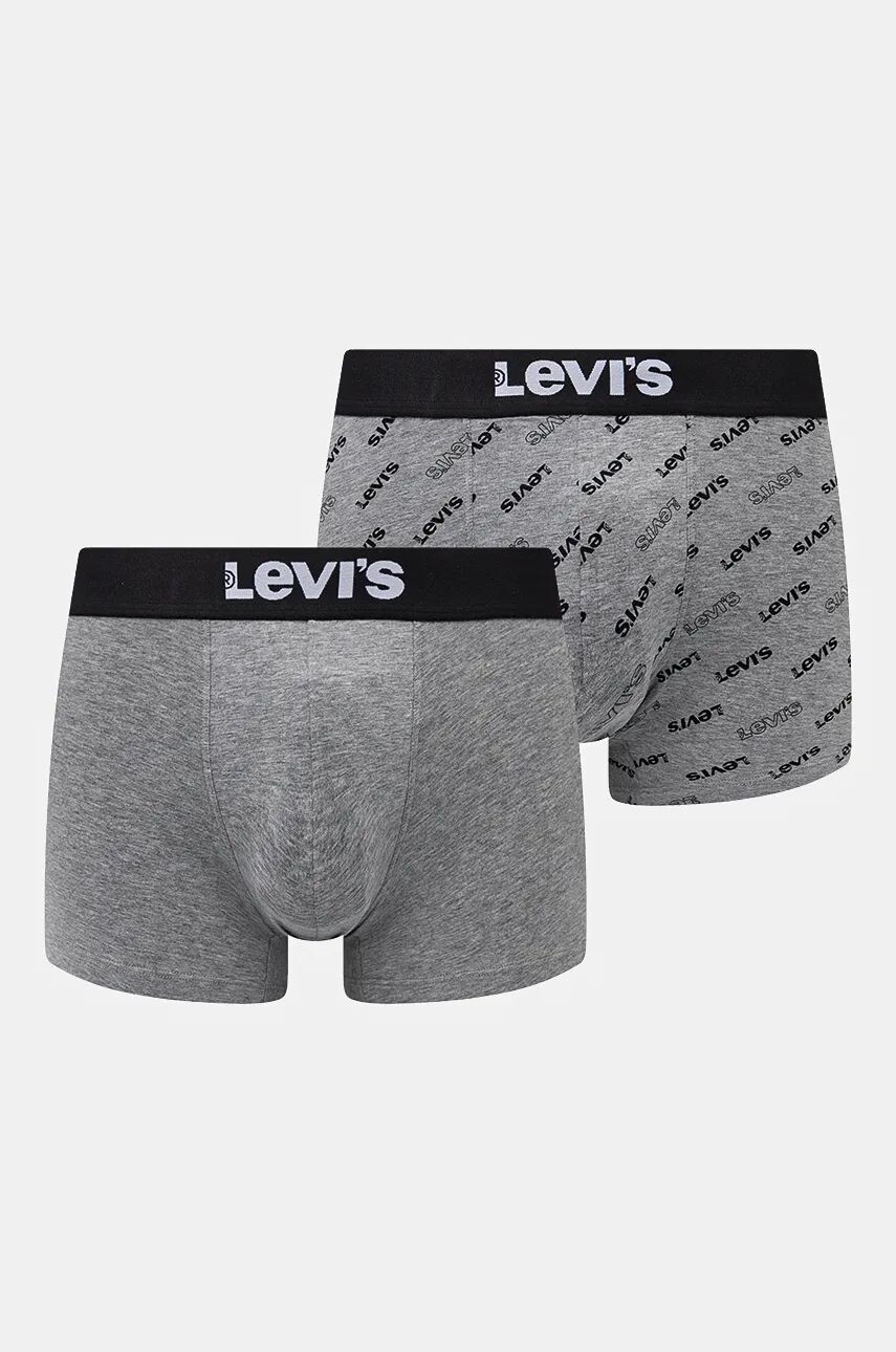

Комплект боксеров Levi's, 2 шт, серый