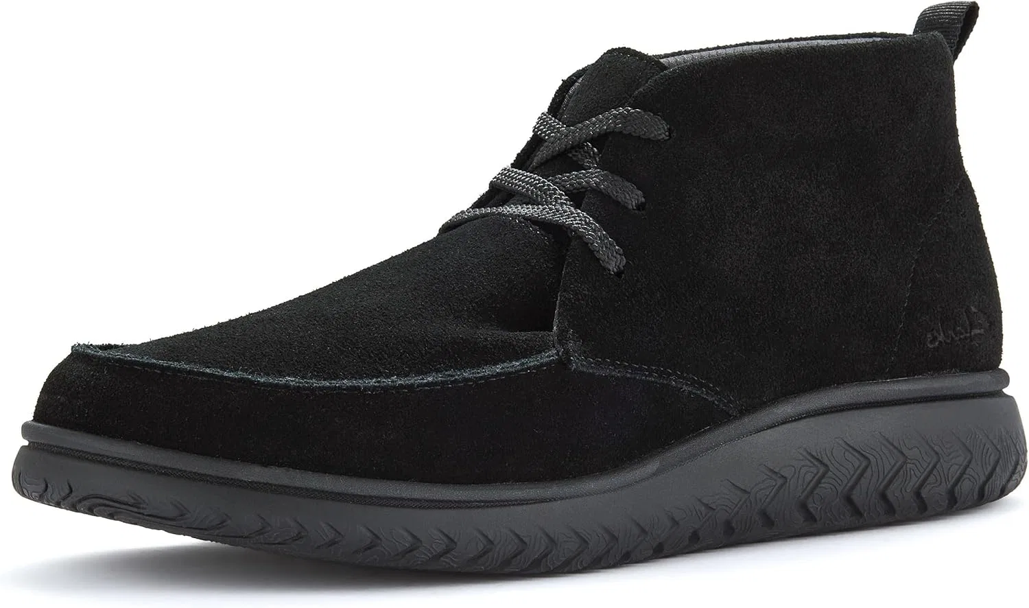 Мужские мокасины Clarks Relaxlite, Black (Black Suede)