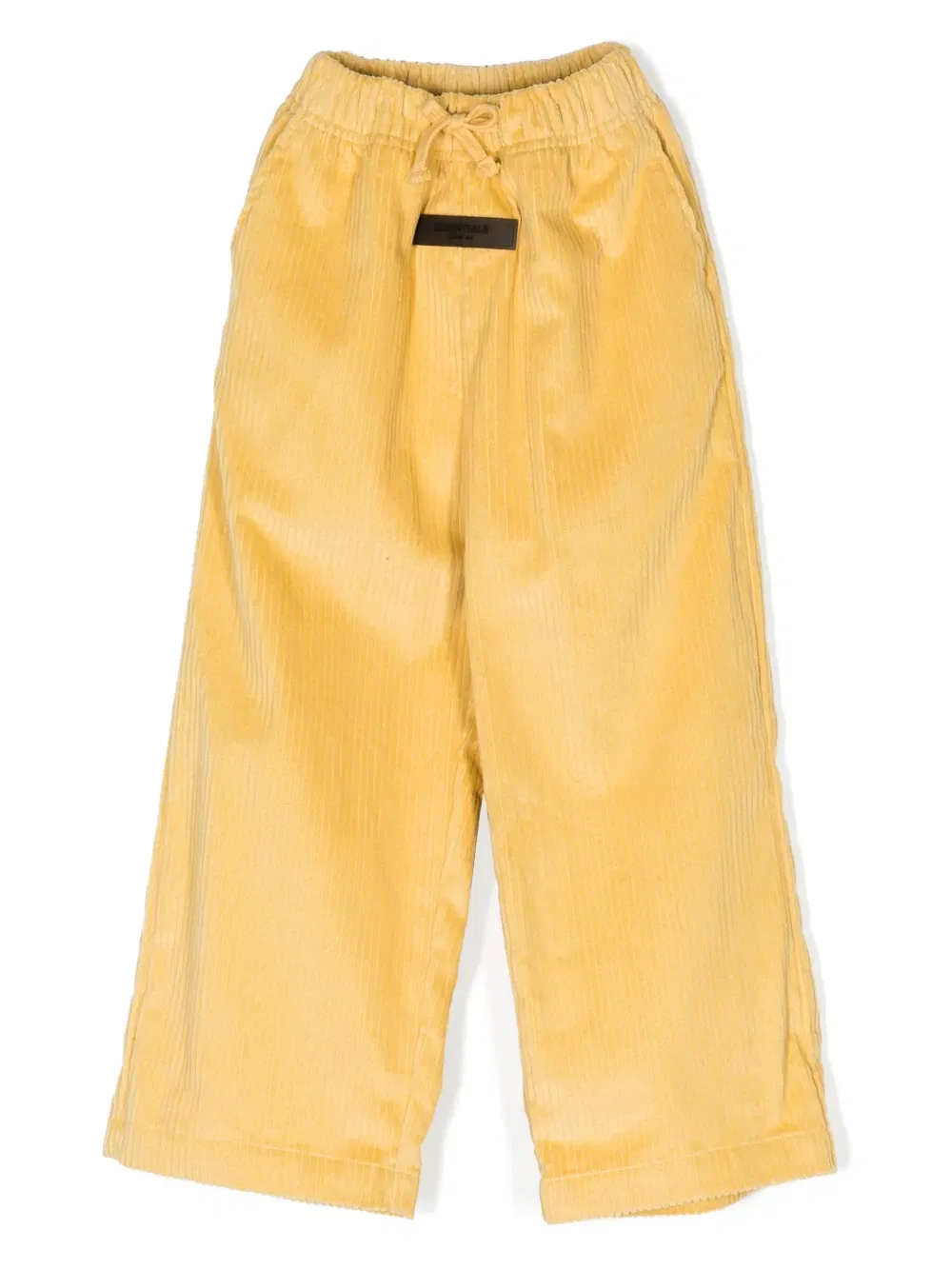 Прямые вельветовые брюки Fear Of God Essentials Kids, желтый
