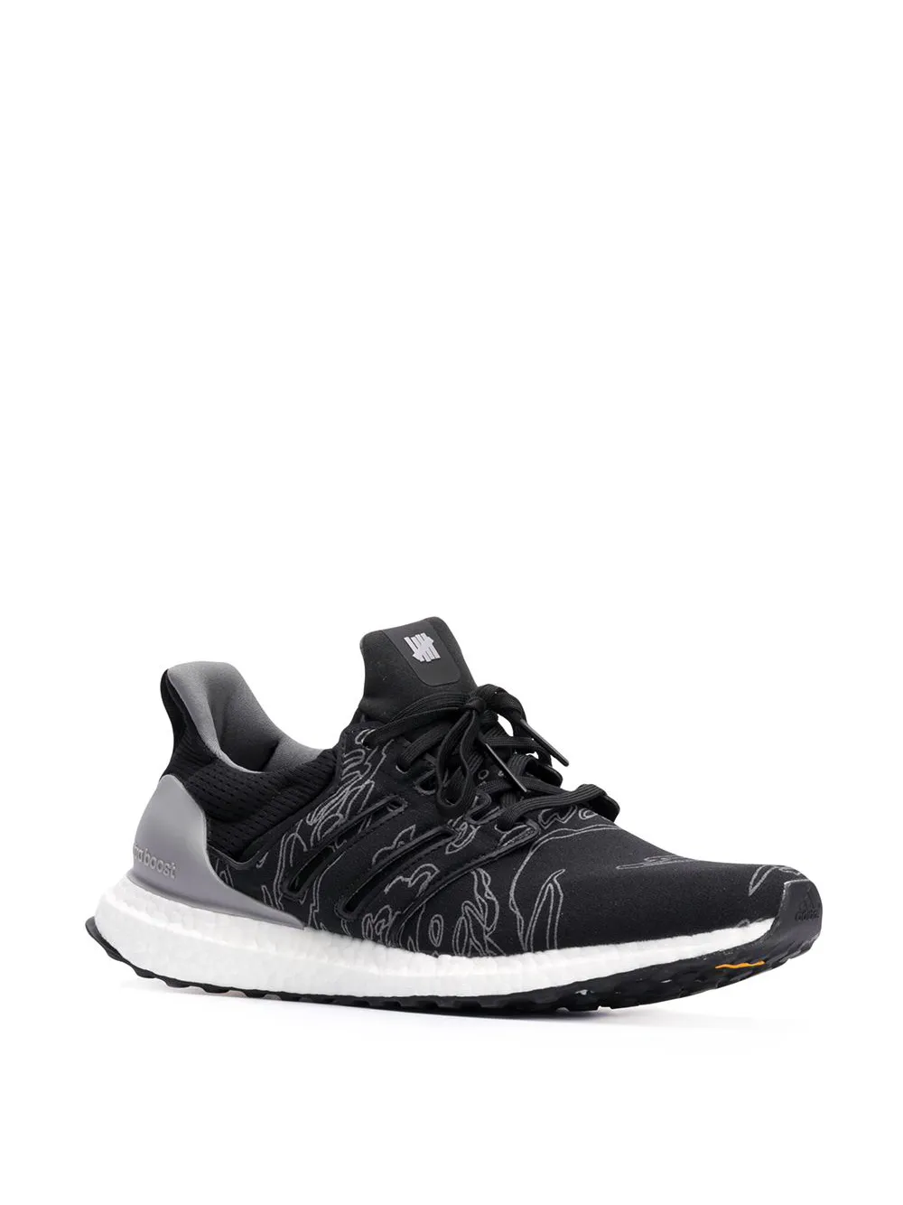 Кроссовки Ultraboost Utility Black Camo из коллаборации с Undefeated Adidas, черный — фото 2