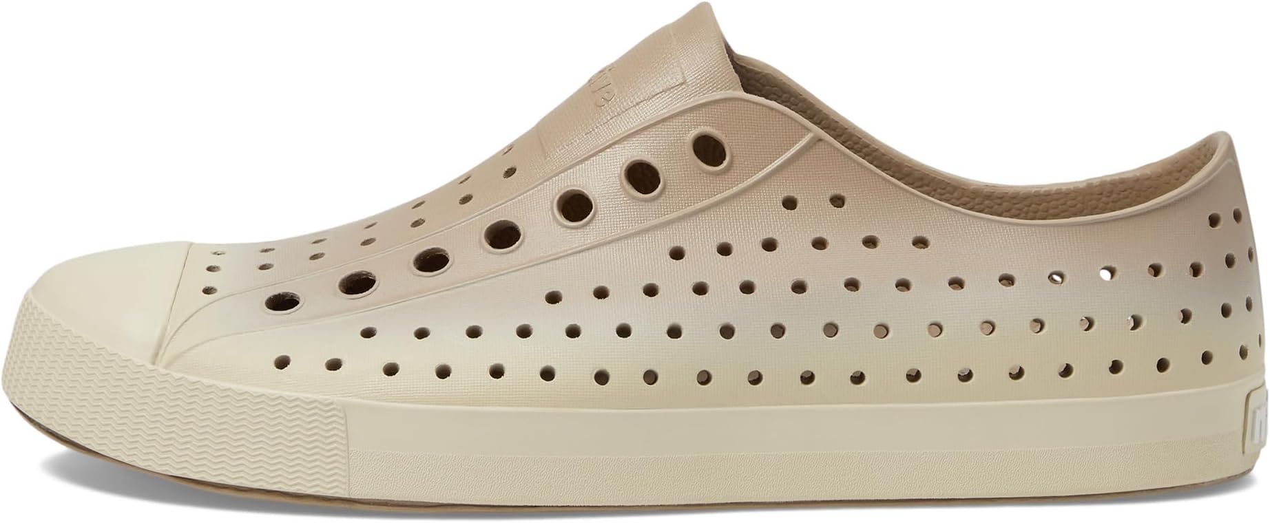 Кроссовки Unisex Native Shoes Jefferson Sugarlite Ombre, Flax Tan/Bone White/Flax Bone Ombre — фото 4