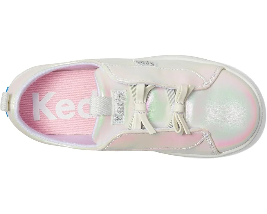 Кроссовки Keds Kids Kara Slip-On (Toddler), White Pearlized — фото 2