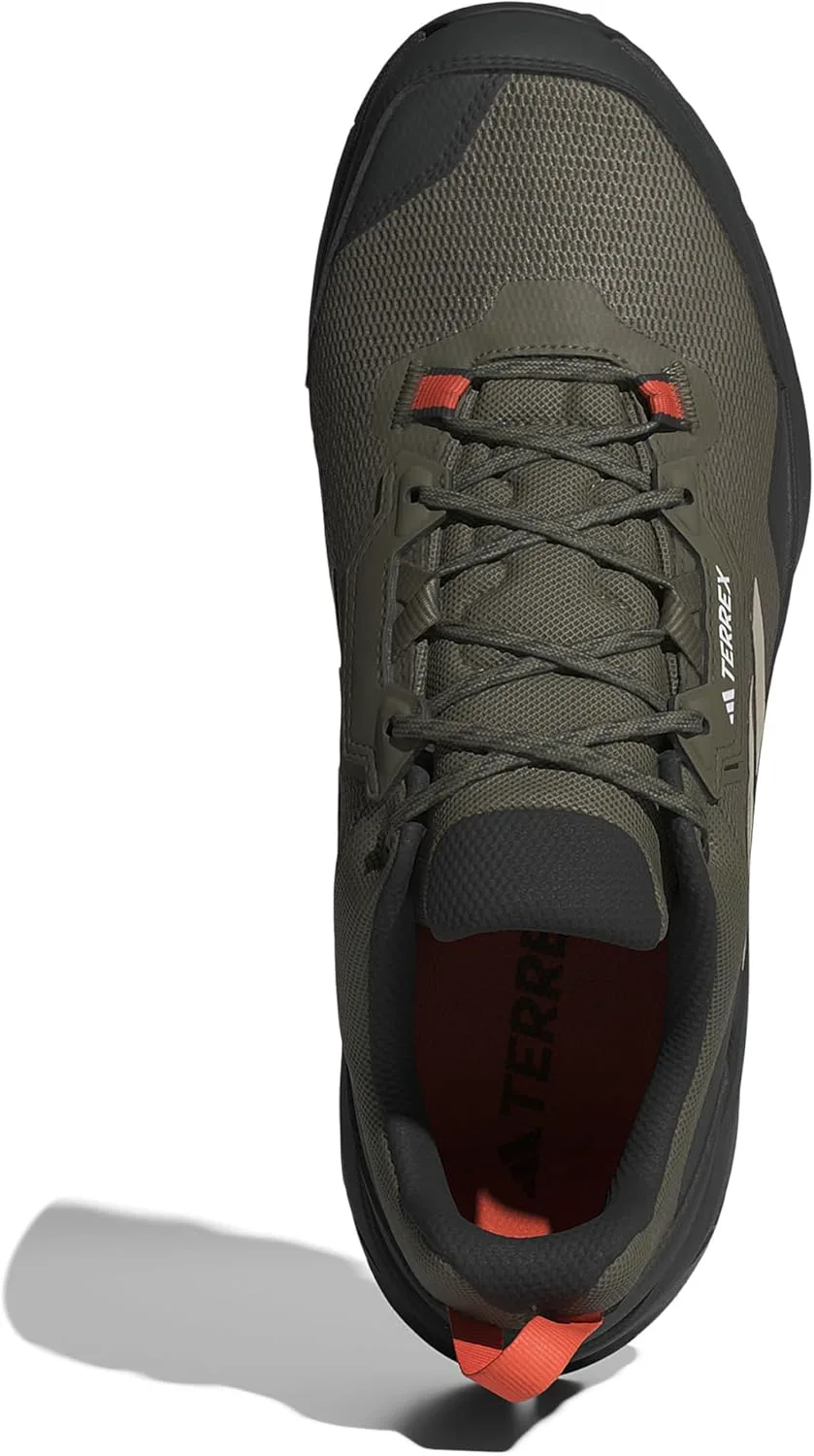 Мужские походные кроссовки Adidas Terrex Ax4, оливковый/бежевый/черный — фото 2