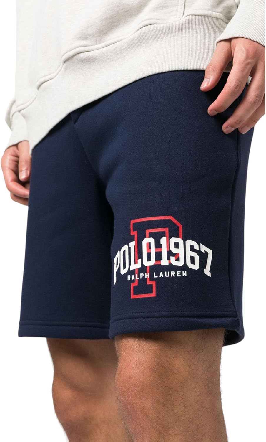 

POLO RALPH LAUREN Мужские шорты из флиса Polo Sport длиной 8 дюймов, Navy