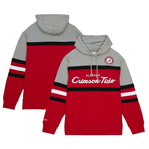 

Толстовка с капюшоном мужская crimson alabama crimson tide head coach Mitchell & Ness