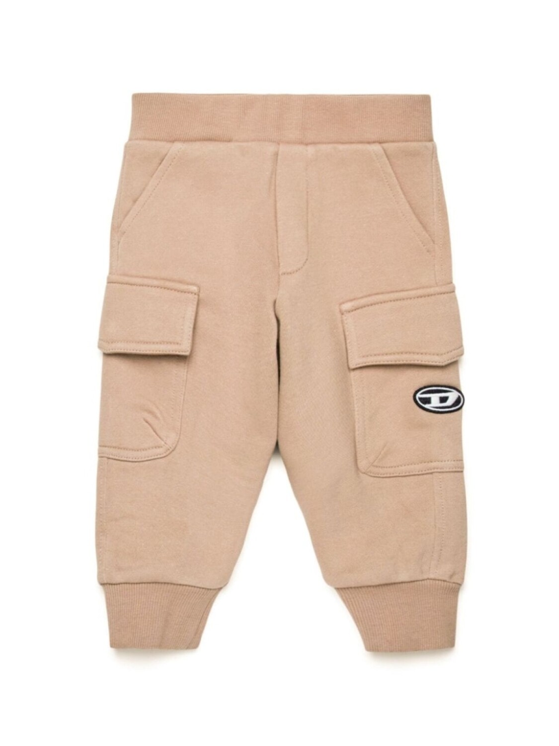 

Diesel Kids брюки карго Oval-D, нейтральный цвет