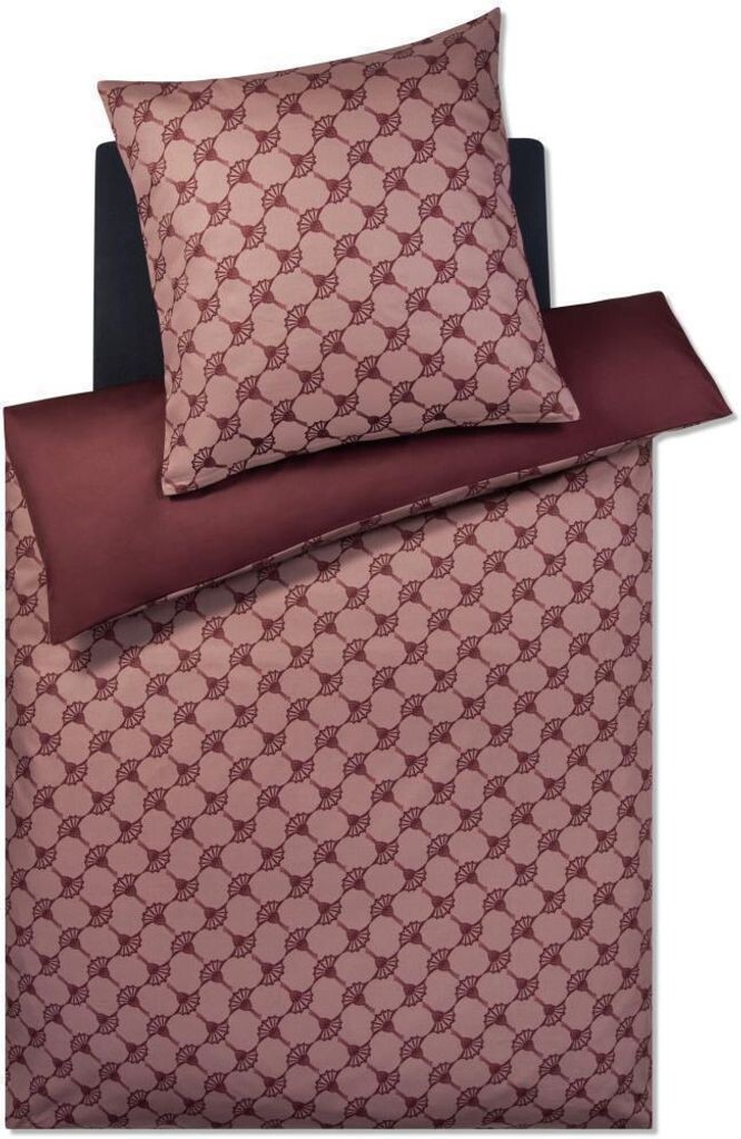 

ЙУУП! Комплект постельного белья из сатина Mako Василек Двойной цвет Fine Rouge размер 200х200+2х40х80 Joop