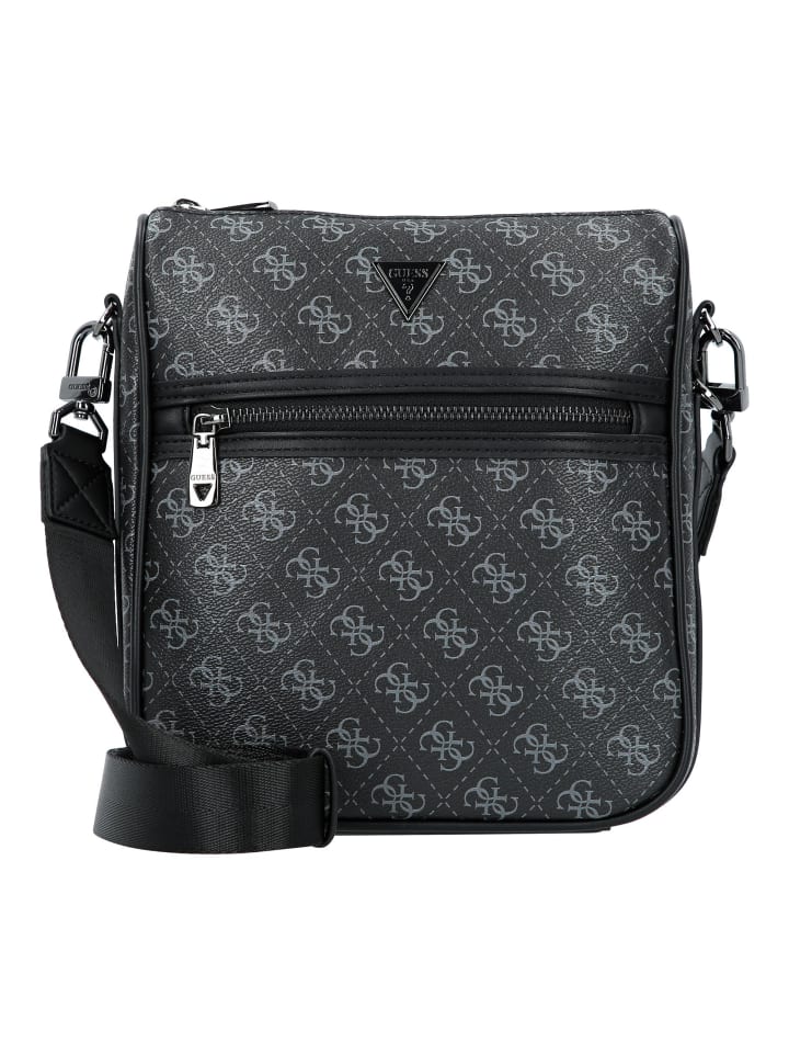 

Сумка через плечо Milano 22 см темно-черного цвета Guess