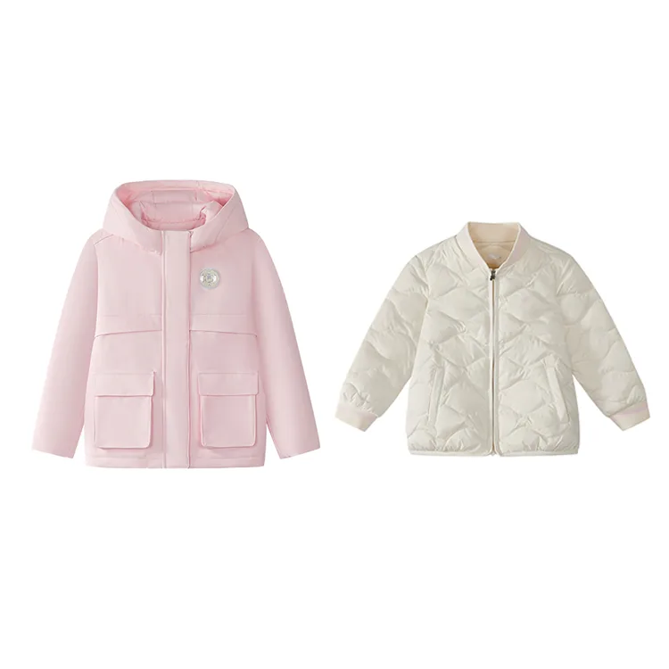 Детский комплект из 2 предметов Down Jacket FILA KIDS, tranquil розовый