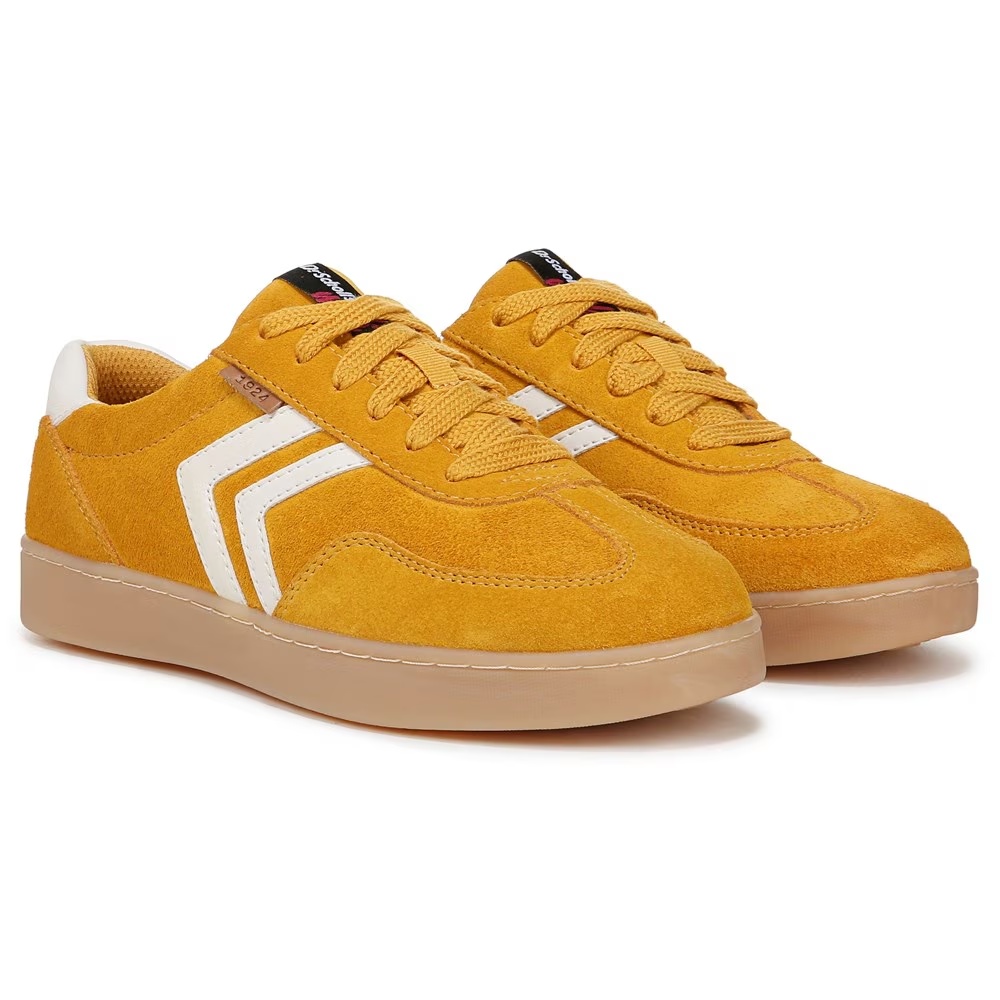 Кроссовки Dr. Scholl's x Milk Bar Rebel Sport из коллекции Dr. Scholl'S Orig, цвет cornflake crunch yellow suede