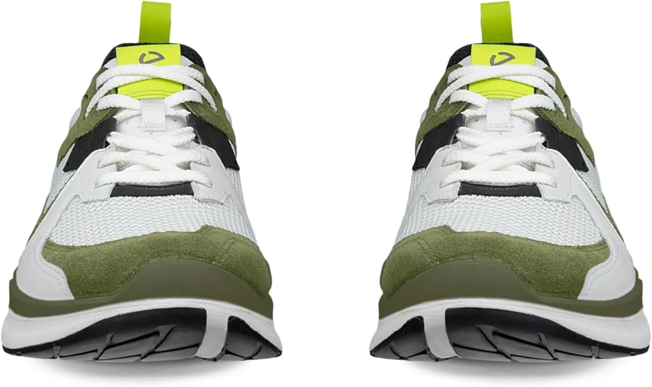 Мужские спортивные кроссовые кроссовки ECCO Biom 2.2, белый/зеленый — фото 2