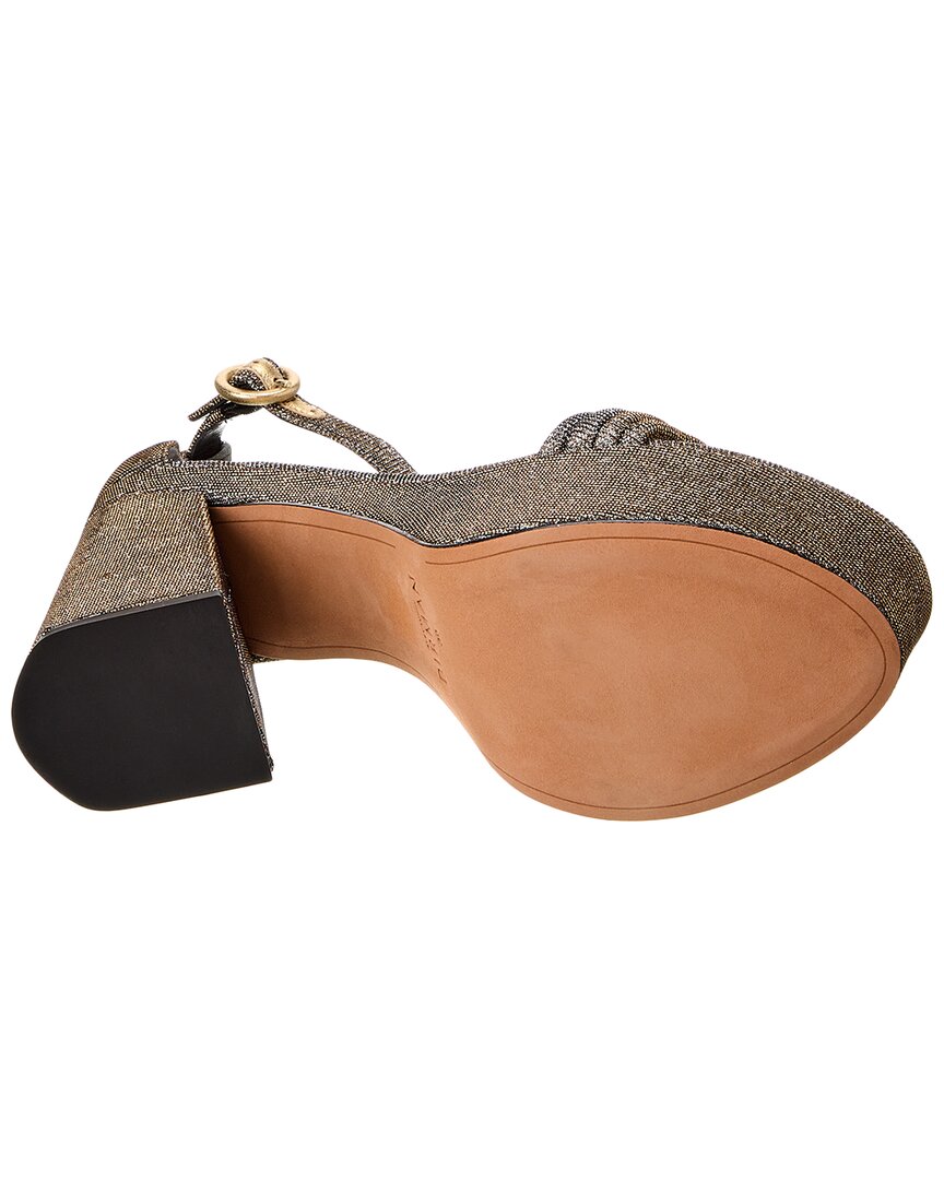 Сандалии Alexandre Birman Vicky X Strap 120 на платформе, мультиколор — фото 4