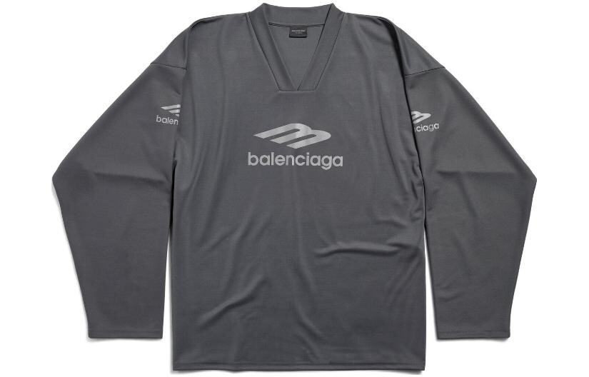 

Футболка мужская серая Balenciaga, серый