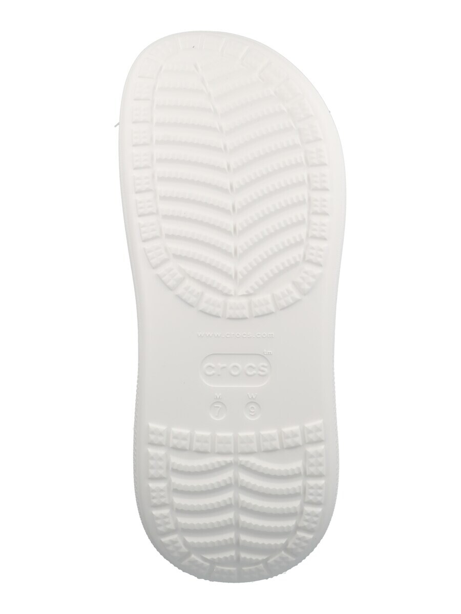 Сабо Crocs Clogs Classic Crush, белый — фото 3