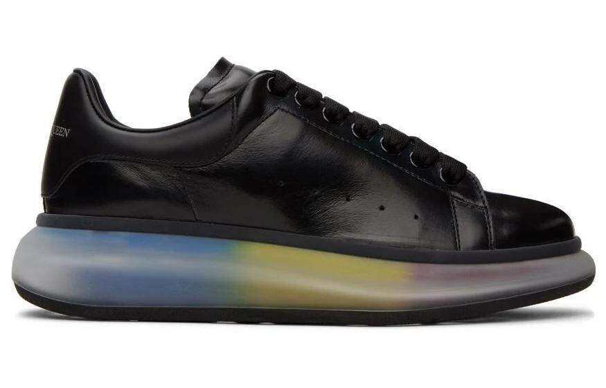 Кроссовки мужские Alexander Mcqueen на платформе, черный — фото 2