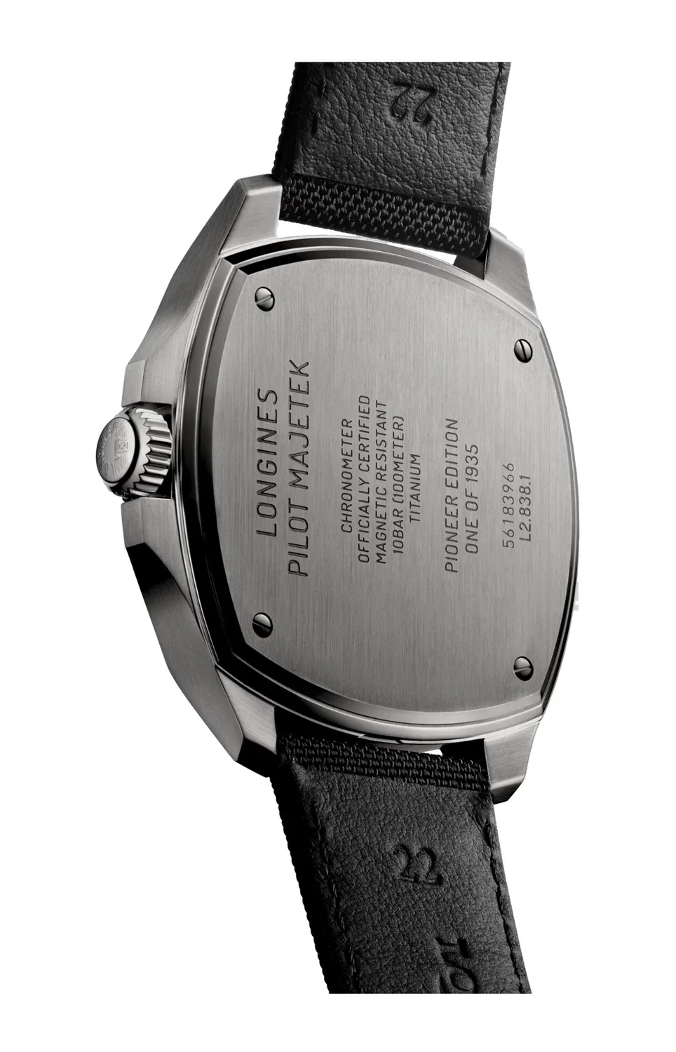 LONGINES PILOT MAJETEK PIONEER EDITION 43 ММ - ЛИМИТИРОВАННАЯ СЕРИЯ - L2.838.1.53.2, золотой — фото 2