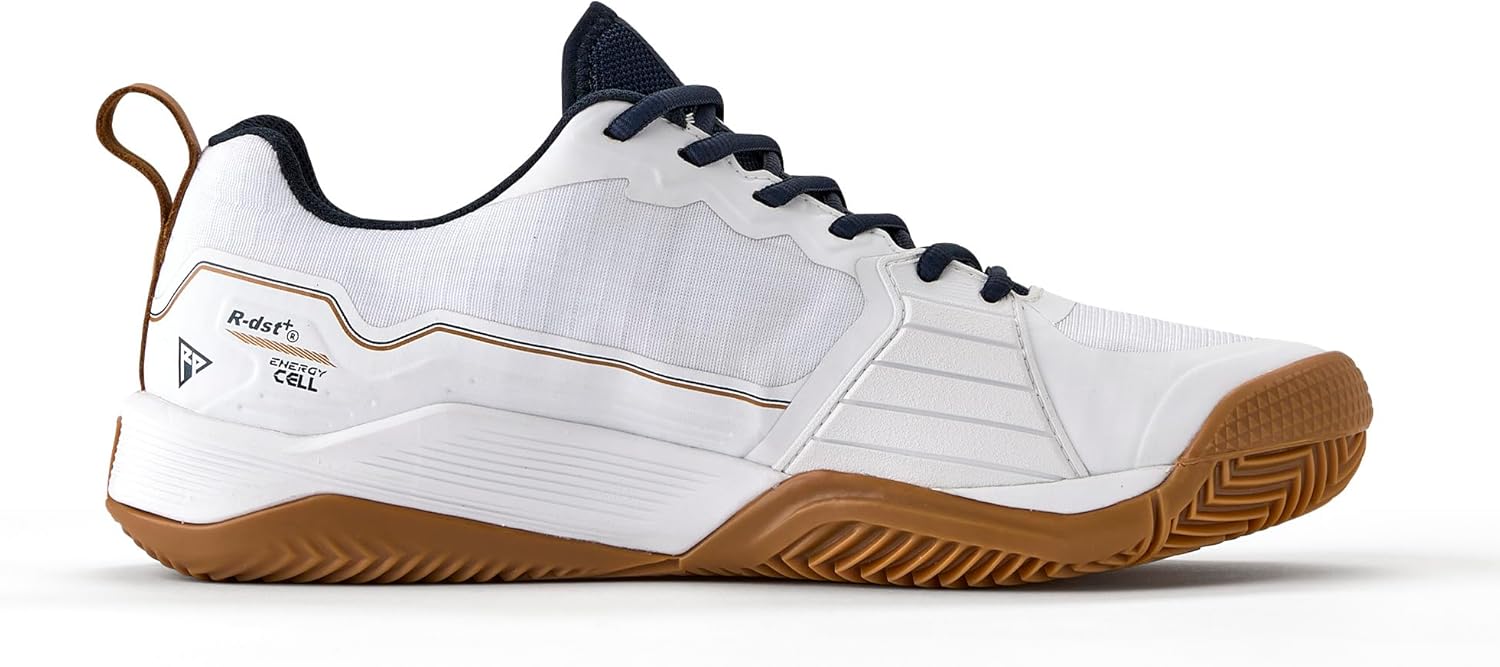 Мужские теннисные кроссовки Wilson Mens Rush Pro 4.5 для игры на глине, белый/синий — фото 4