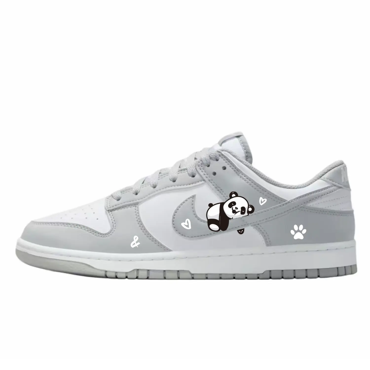 

Nike Кроссовки для скейтбординга Dunk, износостойкие, белые, мужские
