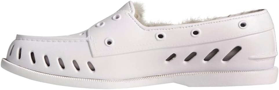 Мужские лодочные туфли Sperry, оригинальные, с комфортной посадкой, белый — фото 3