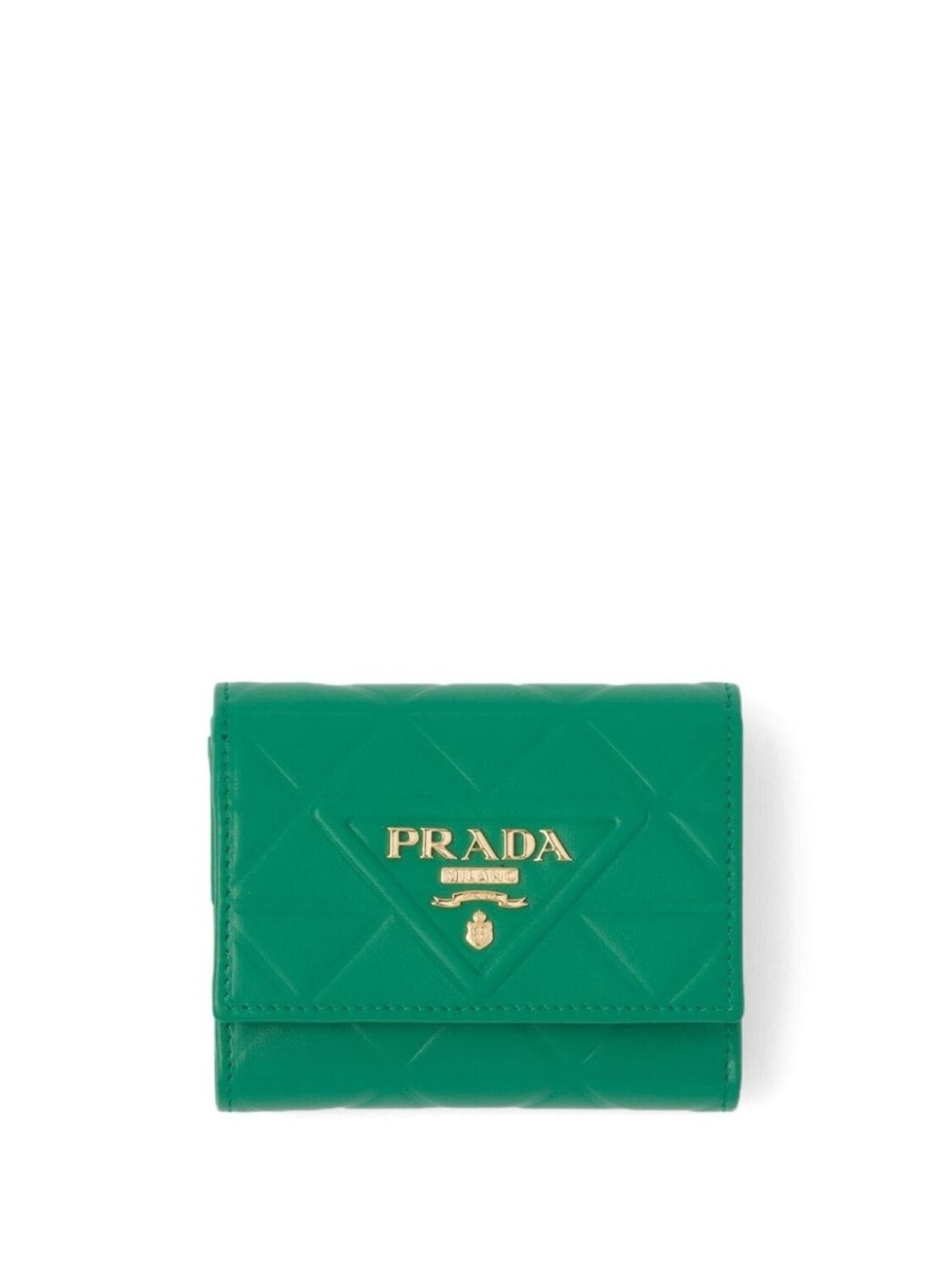 

Prada маленький стеганый кошелек, зеленый