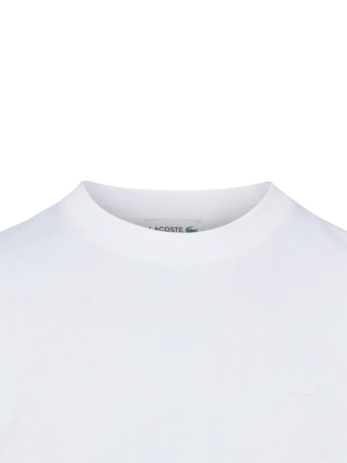 Футболка из хлопка Lacoste, белый — фото 3