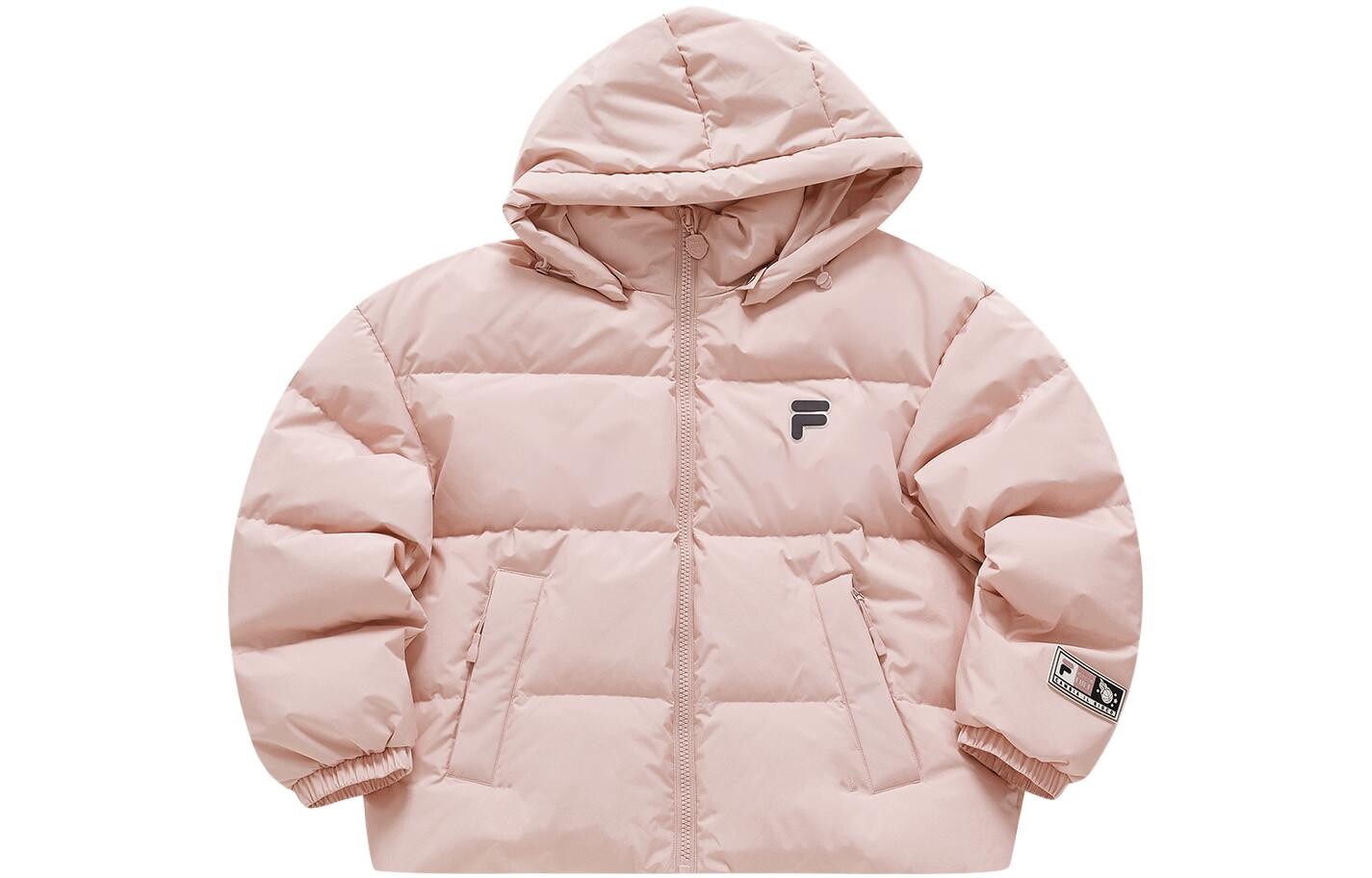 

Пуховик женский розовый Fila Fusion, розовый