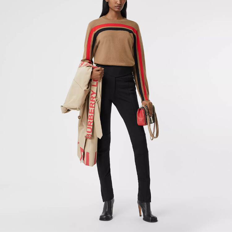Свитер Кашемировый Burberry, женский, бежевый — фото 2