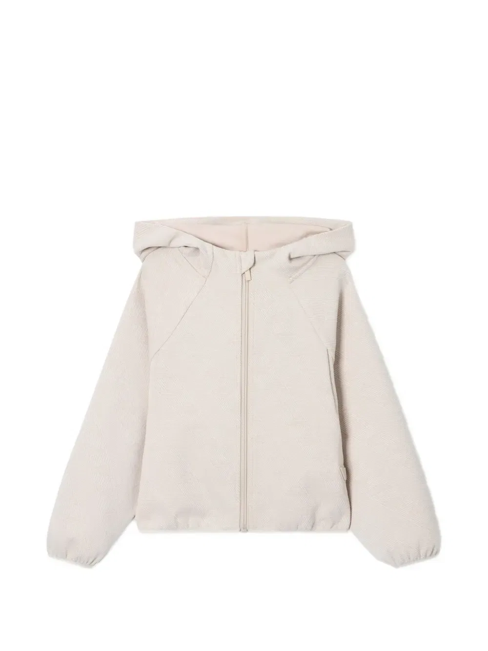 Толстовка на молнии Emporio Armani Kids, нейтральный